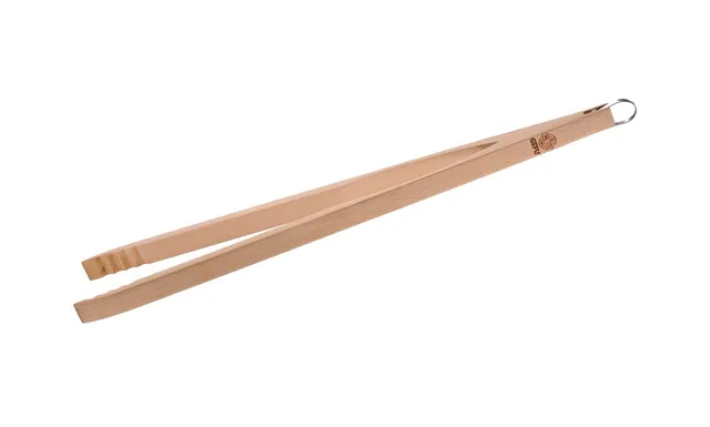 gefu-natura-grillzange-aus-buchenholz-48-cm-extra-lang-mit-wellenenden-und-aufh- image 1