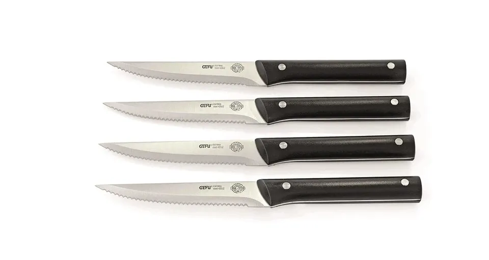 gefu-steakmesser-bbq-4er-set-wellenschliffklingen-aus-eisgeh-rtetem-edelstahl-42 image 1