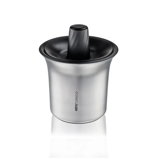 gefu-conscio-kaffeesatz-sammelbeh-lter-mit-ausklopf-dorn-deckel-mit-kapselhalter image 1