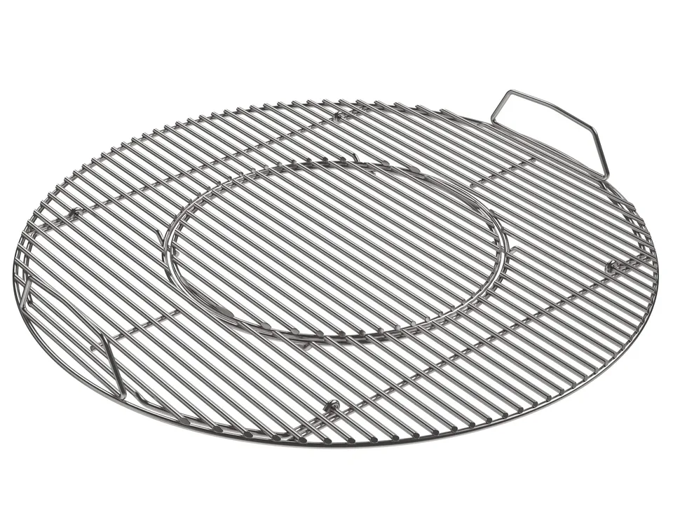 r-sle-vario-grillrost-aus-edelstahl-18-0-f-r-kugelgrill-60-cm-klappbare-seitente image 1