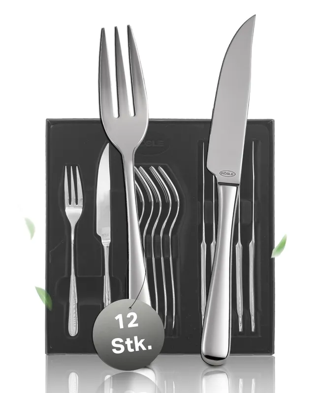 r-sle-elegance-steakbesteck-12-teilig-steakbesteck-set-f-r-6-personen-edelstahl- image 1