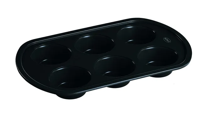 r-sle-barbecue-brat-und-backform-muffinform-f-r-6-muffins-stahlblech-antihaftbes image 1