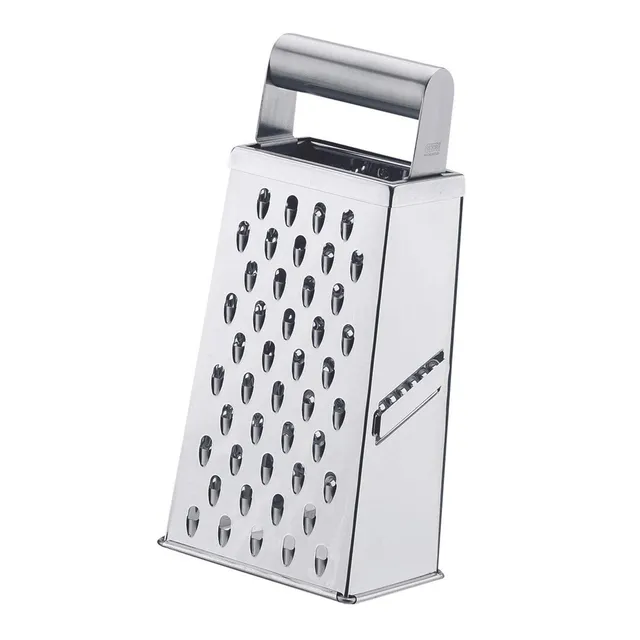gefu-vierkantreibe-cubo-edelstahl-k-chenreibe-4-reibfl-chen-fein-grob-kartoffel- image 1
