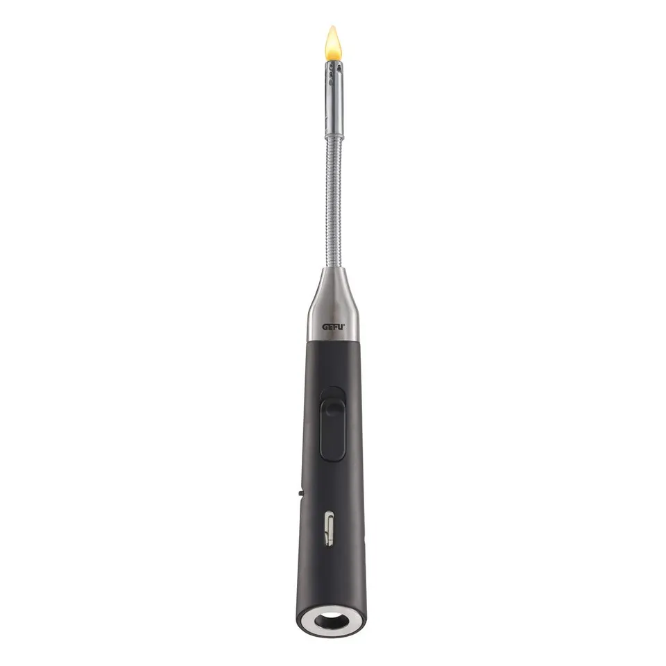 gefu-drago-stabfeuerzeug-nachf-llbar-mit-flexiblem-metallschlauch-regulierbarer- image 1