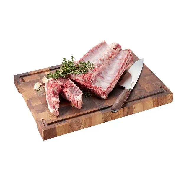 gefu-hackblock-enno-walnussholz-schneidebrett-4-cm-stirnholz-mit-saftrille-rutsc image 1