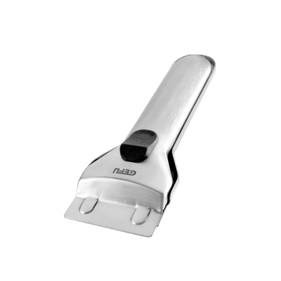 gefu-glaskochfeldschaber-polito-stabiler-edelstahl-schaber-mit-klinge-f-r-m-helo image 1