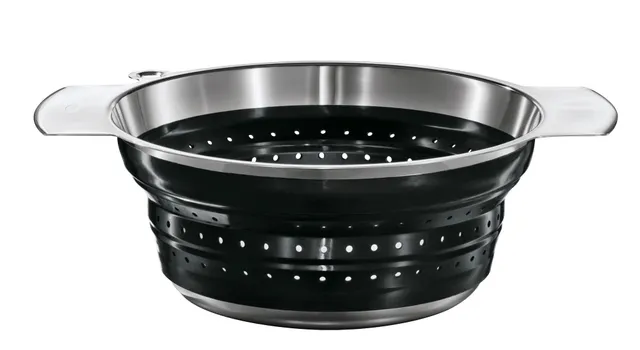 r-sle-seiher-faltbar-24-cm-abtropfsieb-f-r-gem-se-salat-und-teigwaren-edelstahl- image 1