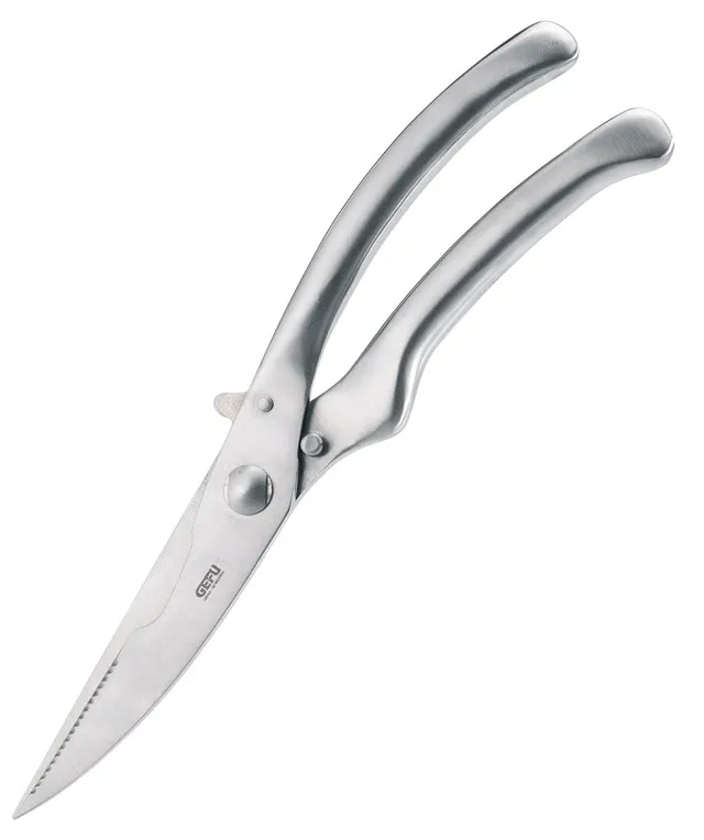 gefu-trincia-gefl-gelschere-zerbare-edelstahl-schere-mit-arretierung-f-r-h-hnche image 1
