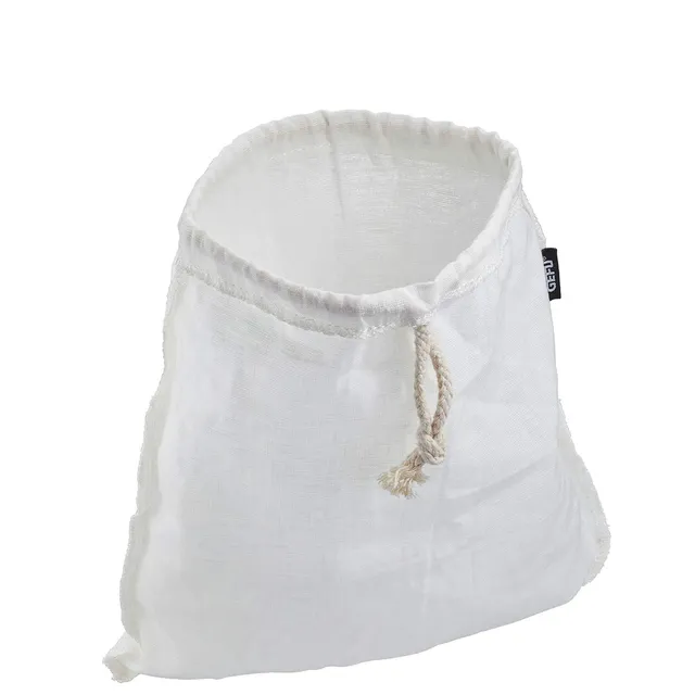 gefu-nutie-nussmilchbeutel-wiederverwendbares-filtertuch-aus-100-hanf-30-x-30-cm image 1