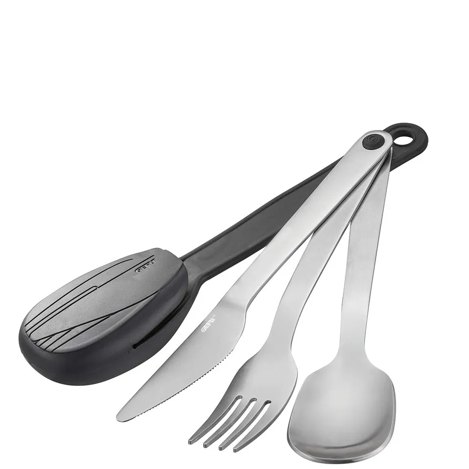gefu-move-4-teiliges-edelstahl-besteck-set-mit-filztasche-messer-gabel-und-l-ffe image 1