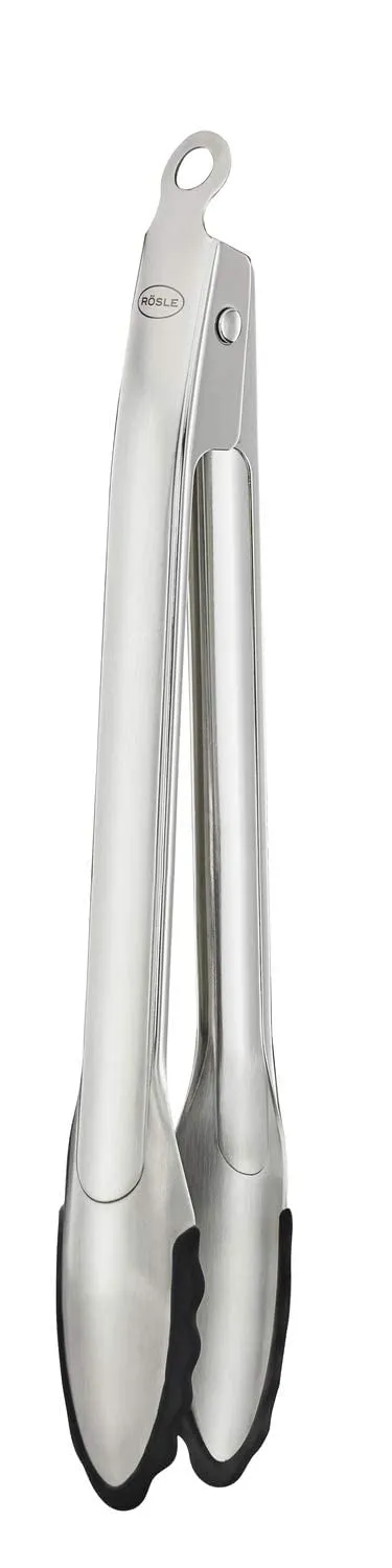 r-sle-gourmetzange-silikon-k-chen-und-grillzange-30-cm-mit-verschlusssystem-edel image 1