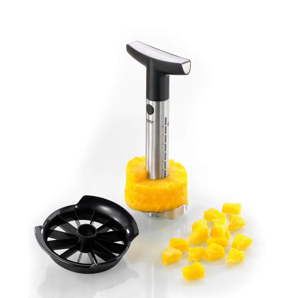 gefu-ananasschneider-professional-edelstahl-entkerner-mit-ge-tzter-skala-f-r-ana image 1