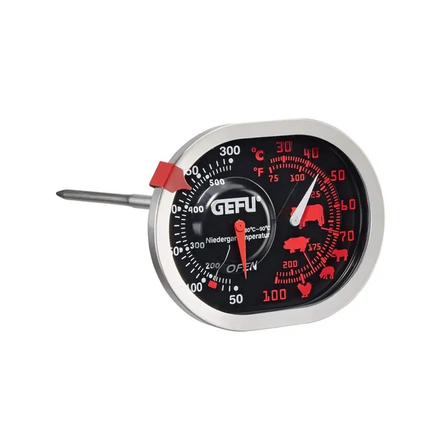 gefu-braten-und-ofenthermometer-messimo-3-in-1-aus-edelstahl-mit-kern-ofen-und-n image 1