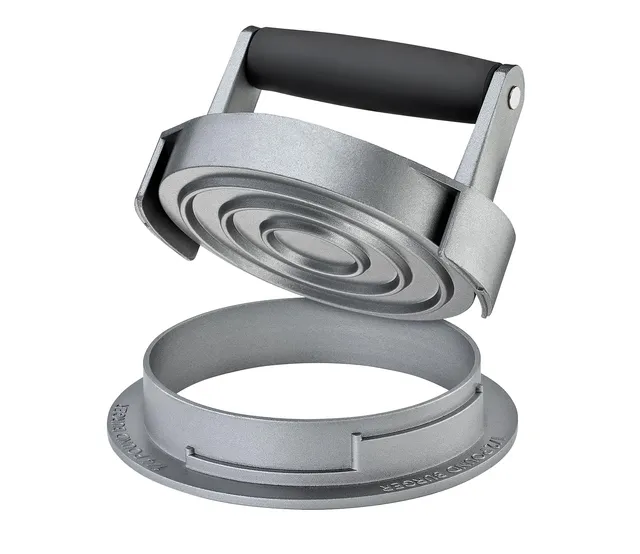 k-chenprofi-trio-hamburgerpresse-kp1066823000-pattie-form-f-r-3-gr-en-aluminiumb image 1
