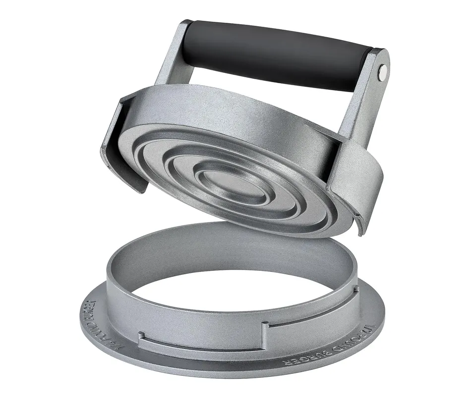 k-chenprofi-trio-hamburgerpresse-kp1066823000-pattie-form-f-r-3-gr-en-aluminiumb image 1