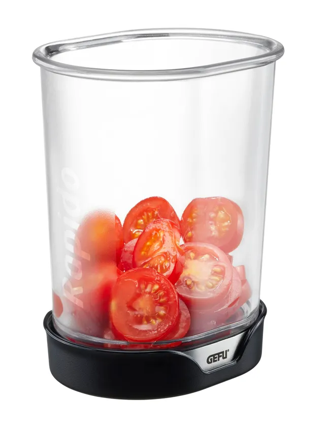 gefu-scheibenschneider-rapido-schneidebecher-f-r-4-mm-scheiben-aus-obst-gem-se-e image 1