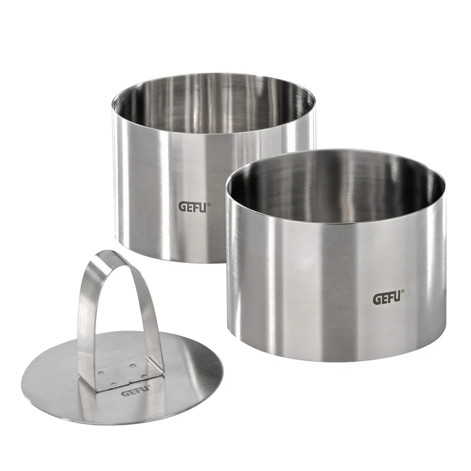 gefu-speisenformer-rund-3-teilig-edelstahl-speiseringe-set-zum-anrichten-von-vor image 1