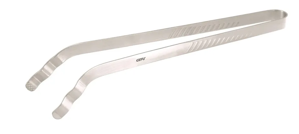 gefu-onda-grillzange-35-cm-edelstahl-grillzange-mit-wellenf-rmigen-enden-f-r-sic image 1