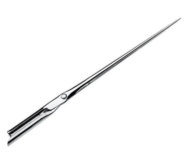 k-chenprofi-spicknadel-19-5-cm-rostfreier-edelstahl-mit-gezahnter-klammer-f-r-sp image 1