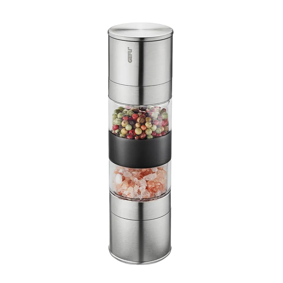 gefu-lamola-doppelm-hle-f-r-salz-pfeffer-edelstahl-stufenlos-einstellbares-keram image 1