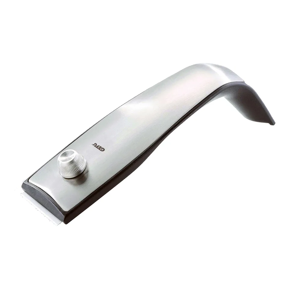 gefu-blanko-12950-glaskochfeldschaber-mit-edelstahlklingen-ersatzklinge-und-klin image 1