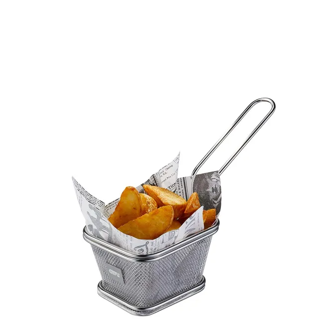 gefu-mini-servierkorb-bbq-klein-edelstahl-servierkorb-f-r-pommes-nuggets-gem-se- image 1
