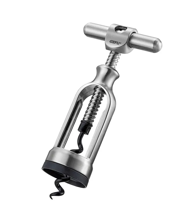 gefu-degusto-glockenkorkenzieher-automatischer-wein-ffner-mit-teflon-spindel-sel image 1