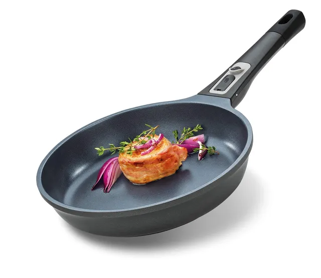 k-chenprofi-milano-bratpfanne-24-cm-mit-abnehmbarem-magnetgriff-aluminium-guss-a image 1