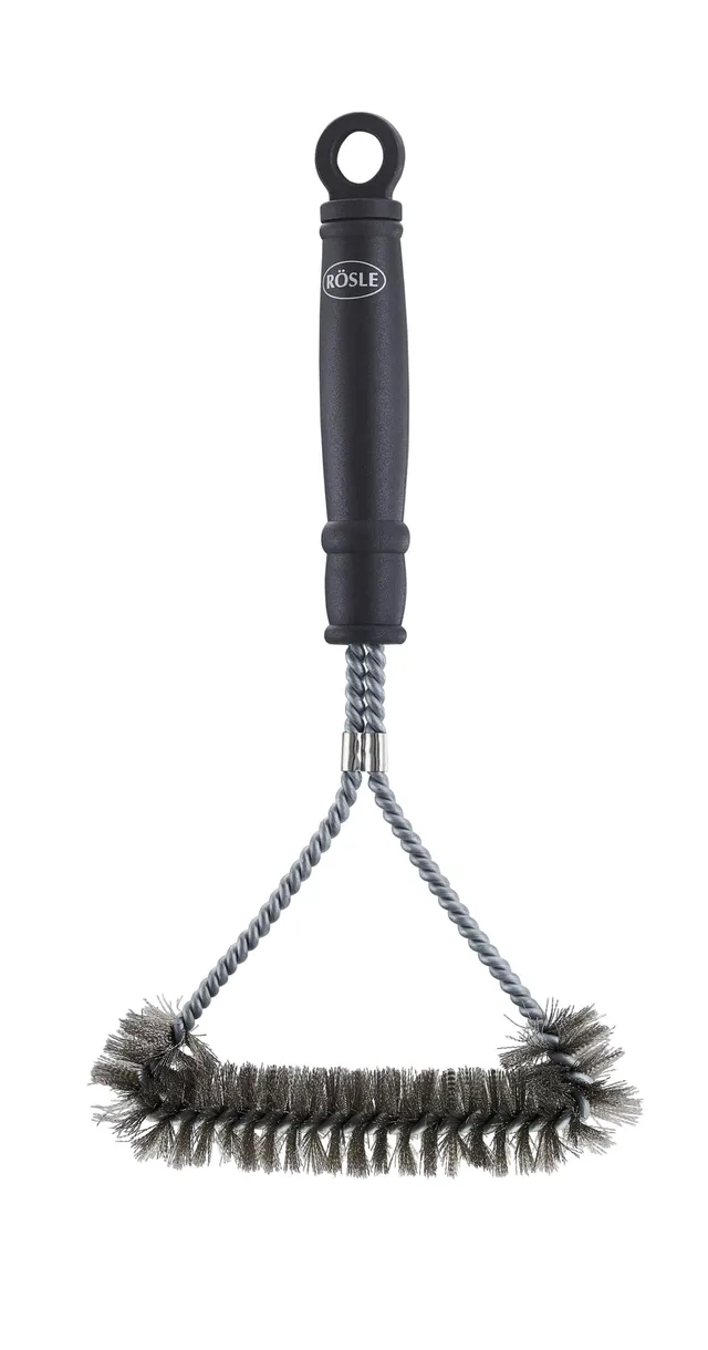 r-sle-grillrost-reinigungsb-rste-30-cm-grillb-rste-mit-stahlborsten-f-r-edelstah image 1