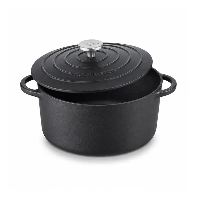 k-chenprofi-bratentopf-provence-24-cm-mit-deckel-emailliertes-gusseisen-4-2-l-sc image 1