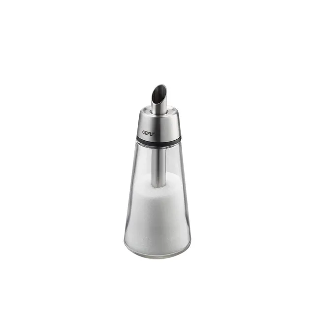 gefu-zuckerspender-brunch-glas-edelstahl-200-g-f-llvolumen-pr-zises-dosieren image 1