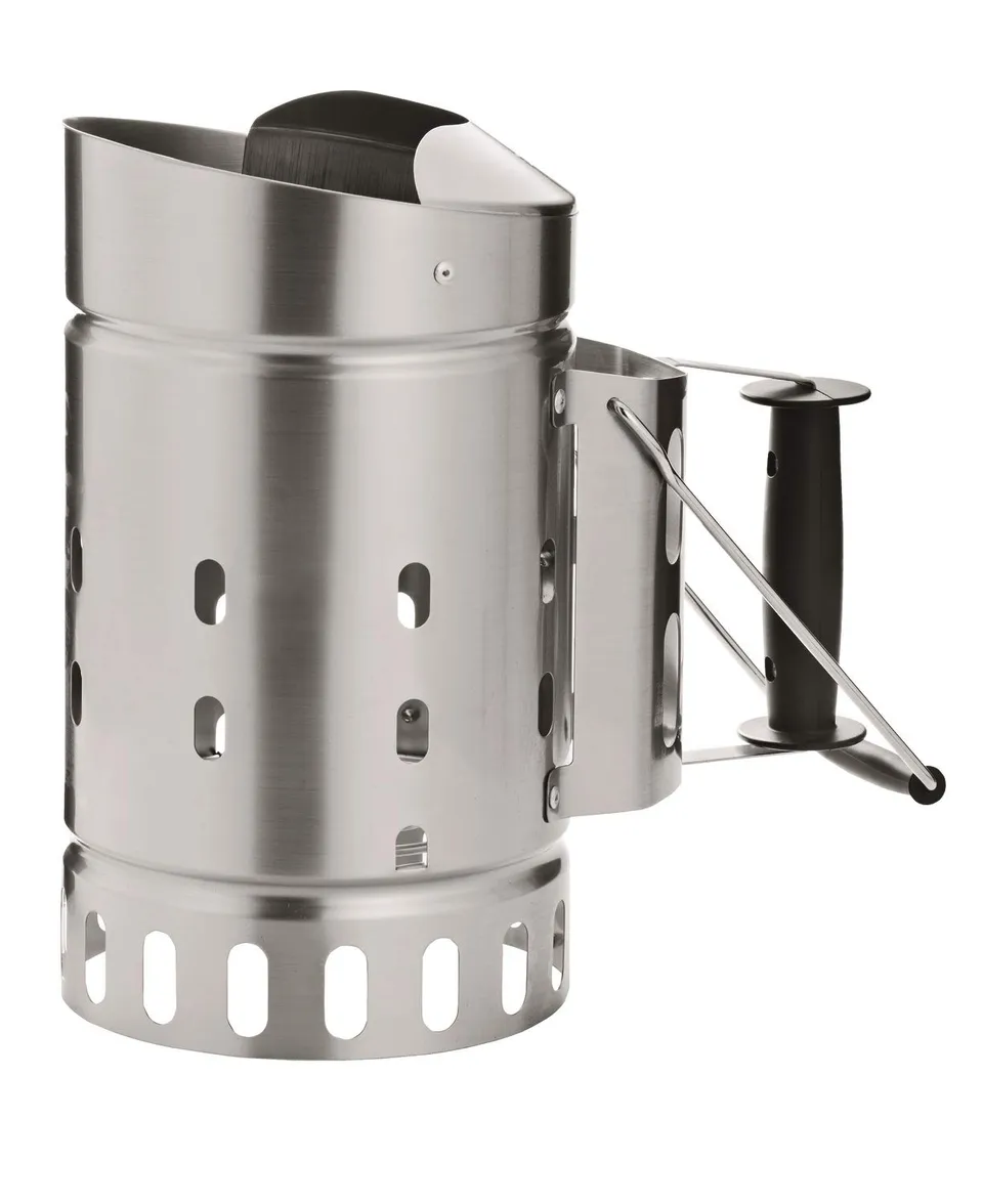 r-sle-anz-ndkamin-aus-edelstahl-grillkohleanz-nder-f-r-ca-2-kg-briketts-mit-funk image 1