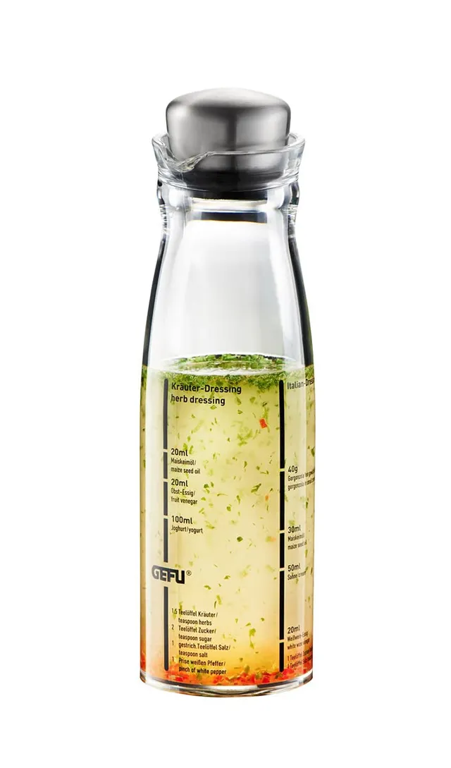 gefu-mixo-dressing-shaker-250-ml-mit-rezeptskala-f-r-5-dressings-ausgie-nase-und image 1