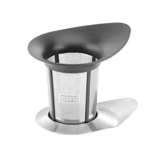 gefu-12900-tee-filter-armonia-edelstahl-teesieb-mit-mikrofilter-struktur-und-aro image 1