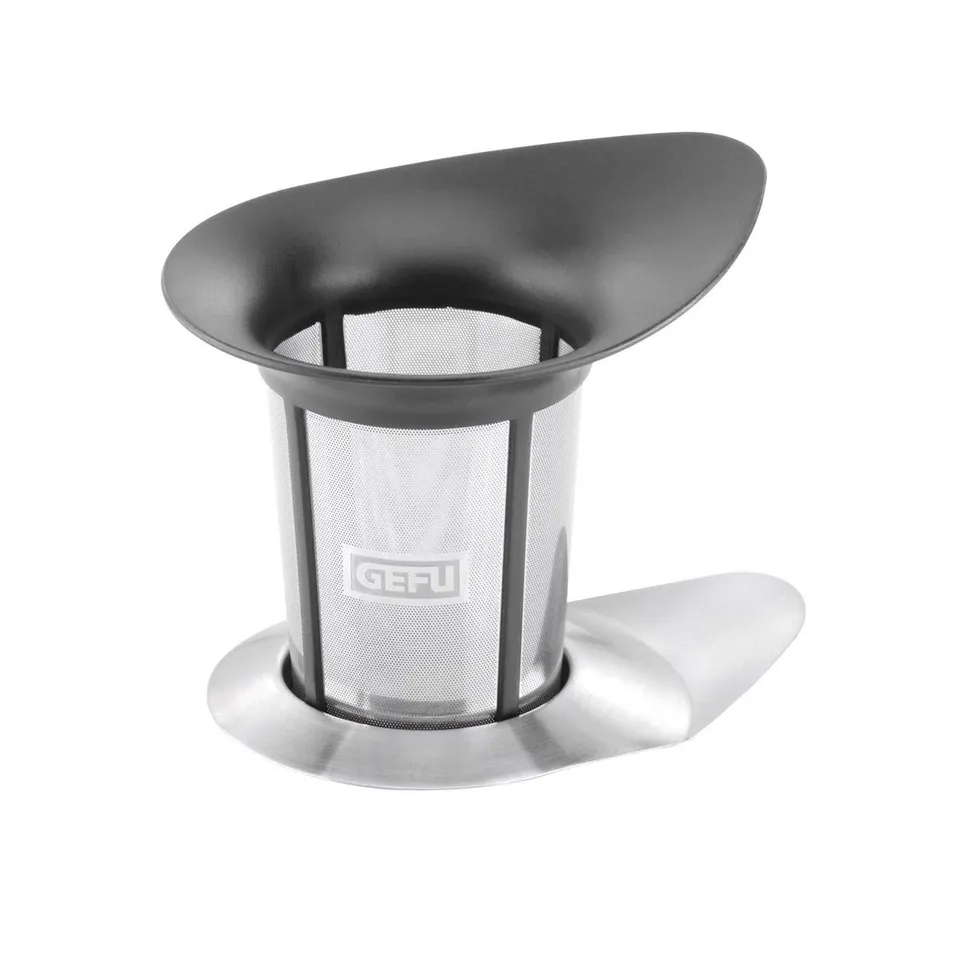 gefu-12900-tee-filter-armonia-edelstahl-teesieb-mit-mikrofilter-struktur-und-aro image 1