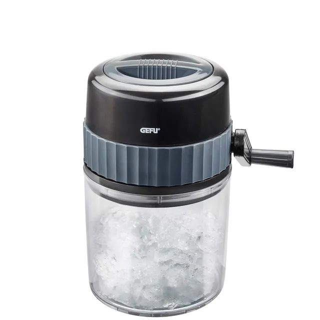 gefu-ice-crusher-slush-manueller-eiszerkleinerer-mit-edelstahlklingen-750-ml-kur image 1