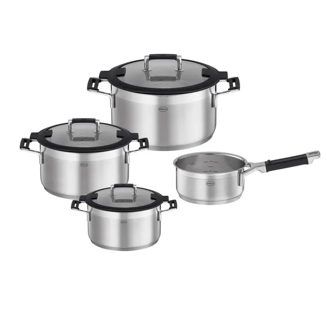 r-sle-silence-pro-topf-set-4-teilig-3-kocht-pfe-stielkasserolle-edelstahl-18-10- image 1