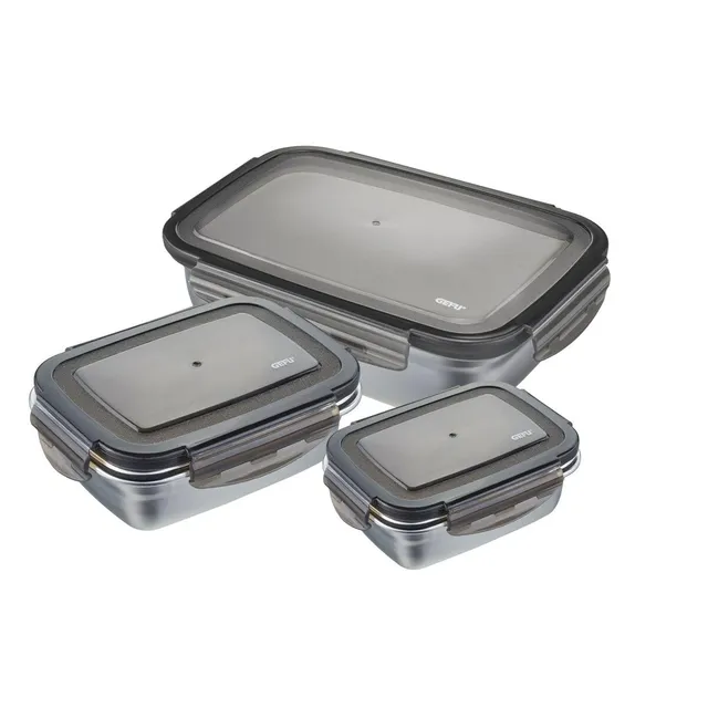 gefu-preppo-3-teiliges-frischhaltedosen-set-aus-edelstahl-luftdichte-auslaufsich image 1