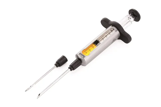 gefu-marinadenspritze-bbq-edelstahl-injektor-mit-2-nadeln-40-ml-f-llmenge-sp-lma image 1