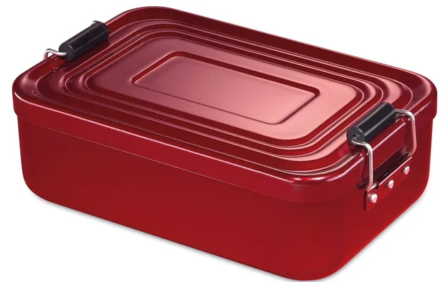 k-chenprofi-lunchbox-rot-18-12-5-5-cm-brotdose-aus-eloxiertem-aluminium-mit-vers image 1