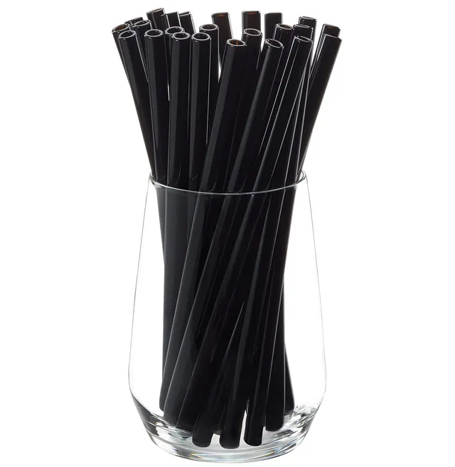 gefu-future-glastrinkhalme-23-cm-25-st-ck-schwarz-wiederverwendbare-plastikfreie image 1