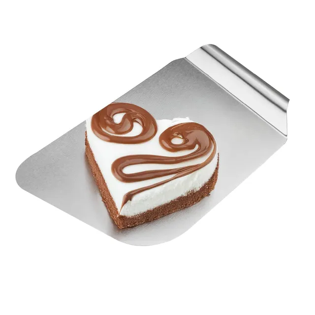 gefu-kuchen-und-pizzaheber-easy-aus-edelstahl-ergonomischer-servierheber-f-r-tor image 1