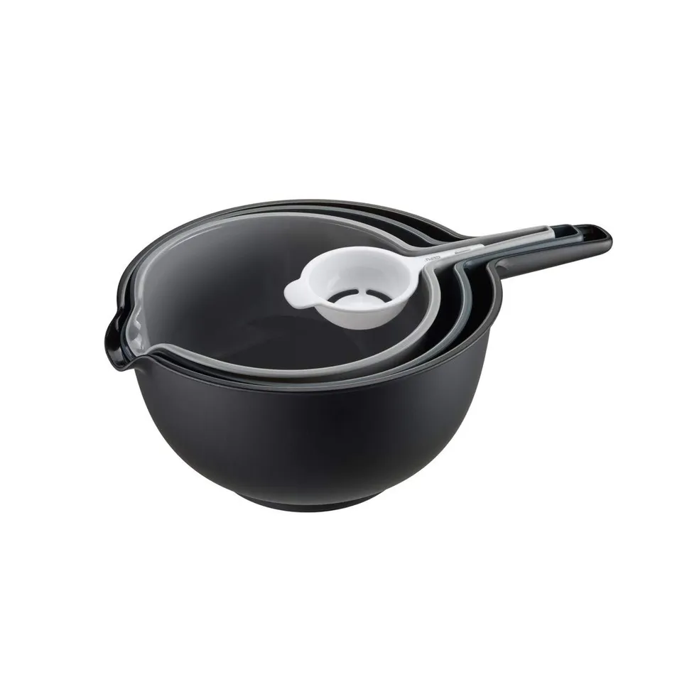 gefu-preparo-4-teiliges-r-hrsch-ssel-set-mit-seiher-eitrenner-stapelbare-k-chens image 1
