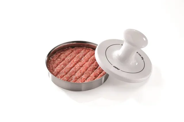 gefu-hamburgerpresse-spark-15410-burgerpresse-edelstahl-xl-15-cm-f-r-gleichm-ige image 1