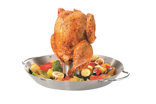gefu-h-hnchengriller-gem-se-wok-bbq-edelstahlhalter-mit-300-ml-aromabeh-lter image 1