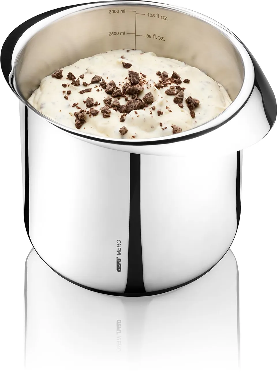 gefu-mero-r-hrsch-ssel-3-liter-aus-edelstahl-mit-silikon-ausgie-nase-innenskalie image 1