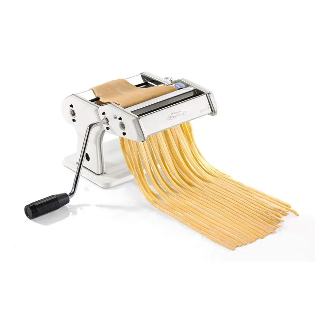gefu-pastamaschine-pasta-perfetta-nudelmaschine-mit-kurbelantrieb-f-r-tagliolini image 1