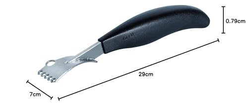gefu-zestenrei-er-certo-edelstahl-zitruszester-mit-ziseliermesser-f-r-orange-zit image 6