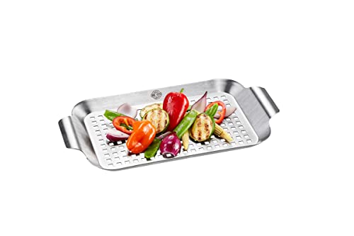 gefu-grillpfanne-bbq-klein-edelstahl-grillpfanne-mit-l-ftungsschlitzen-f-r-gem-s image 4