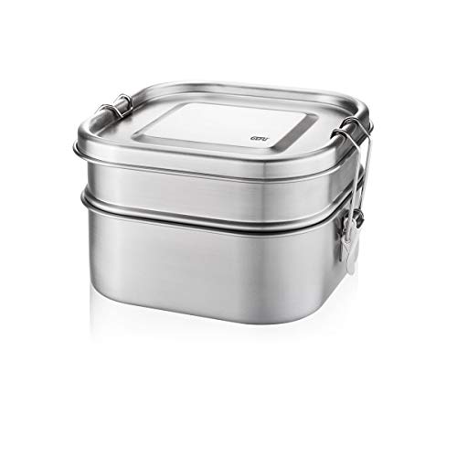 gefu-lunchbox-endure-doppelst-ckige-brotdose-im-retro-look-mit-zwei-ebenen-f-r-s image 5